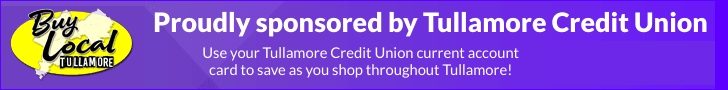 Buy Local Offaly - proudly sponsored by Tullamore Credit Union - use your Tullamore Credit Union current account card to save as you shop throughout Tullamore!